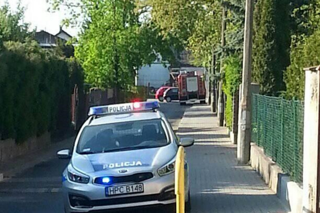 Alarm bombowy w ZSG-H w Toruniu