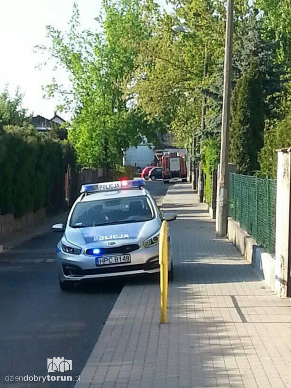 Alarm bombowy w ZSG-H w Toruniu
