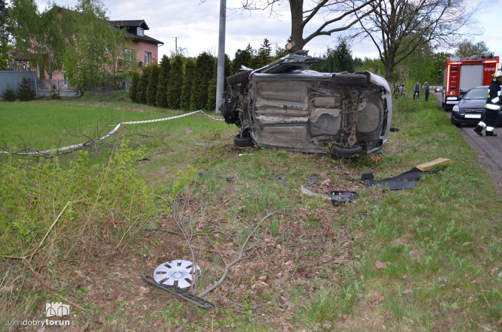 Stracił panowanie nad kierownicą