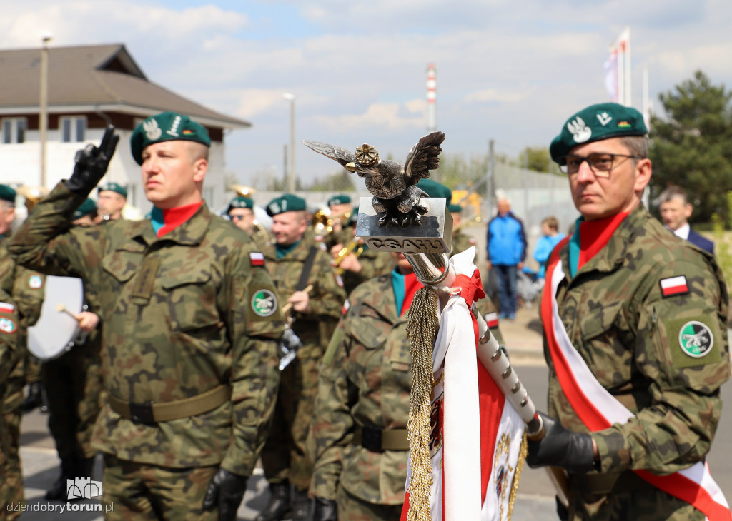 Odsłonięcie obelisku na toruńskich Glinkach