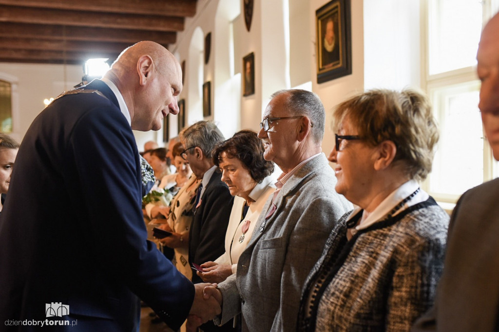 Prezydent wręczył medale seniorom