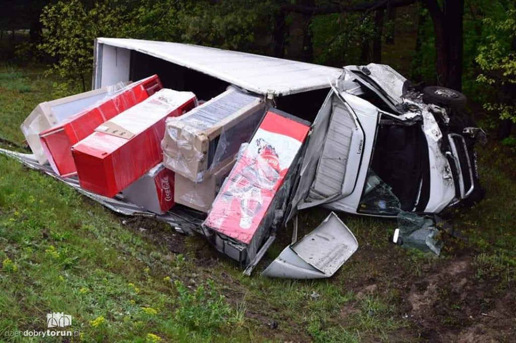 Fatalny wypadek na DK10 w Przyłubiu
