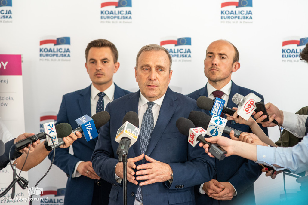 Grzegorz Schetyna w Toruniu