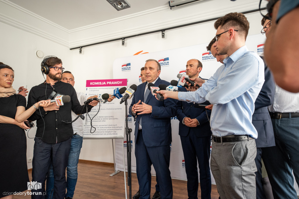 Grzegorz Schetyna w Toruniu