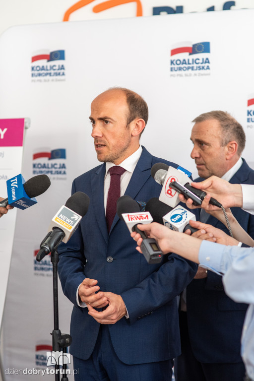 Grzegorz Schetyna w Toruniu
