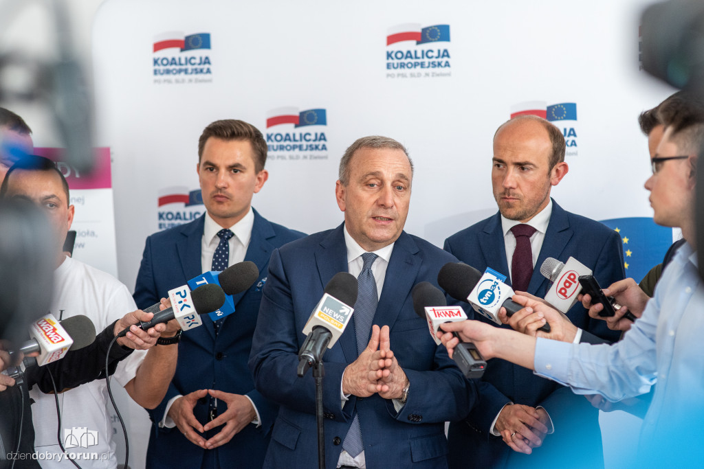 Grzegorz Schetyna w Toruniu