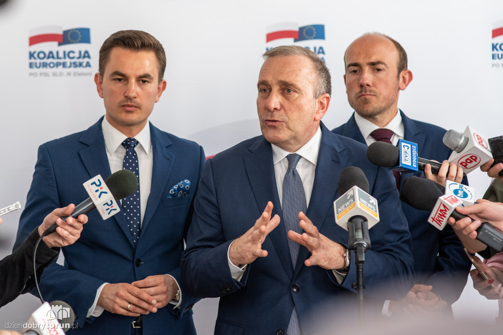 Grzegorz Schetyna w Toruniu