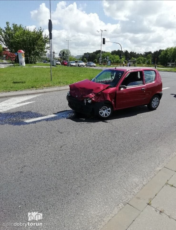 Zderzenie aut Szosa Lubicka/Rydygiera