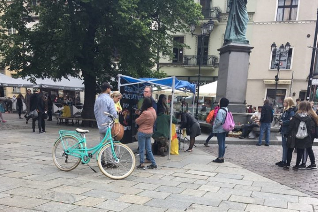 Protestowali przeciwko lobby LGBT