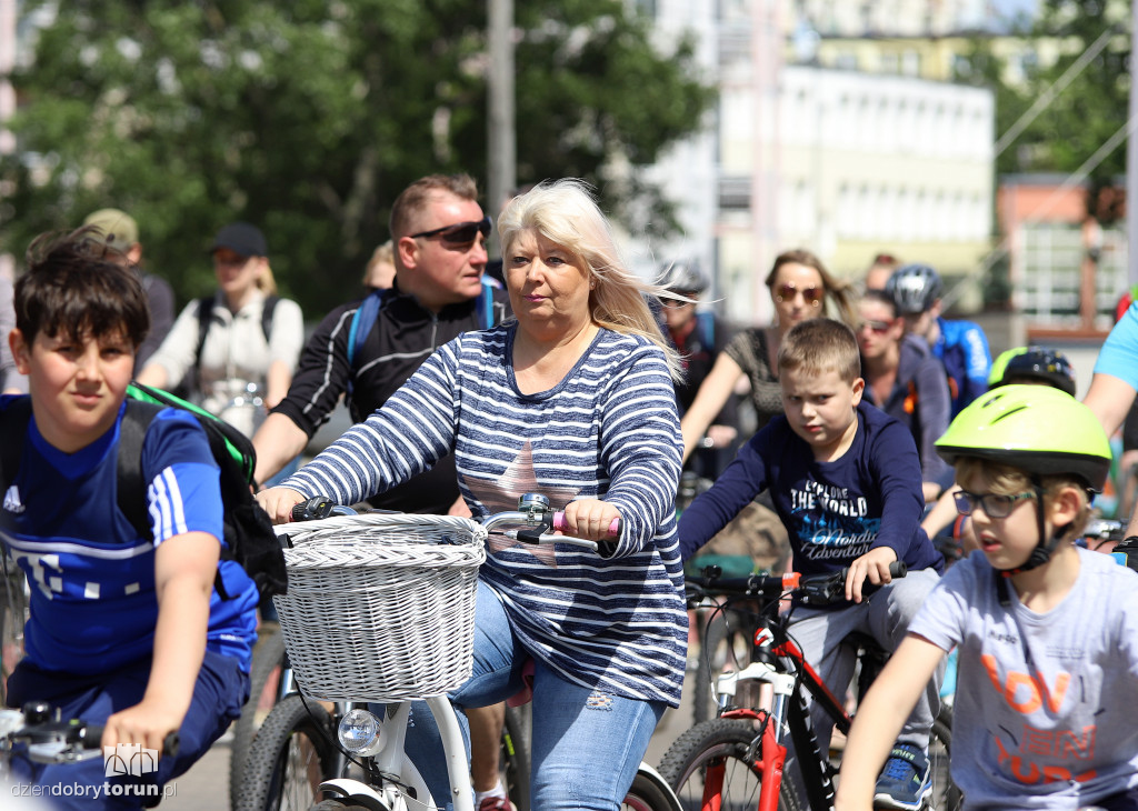 Akcja prospołeczna - Toruń na rowery