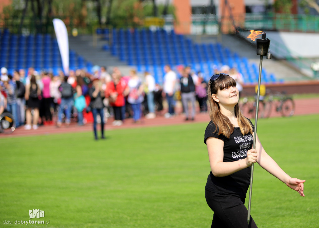 Olimpiada niepełnosprawnych na stadionie