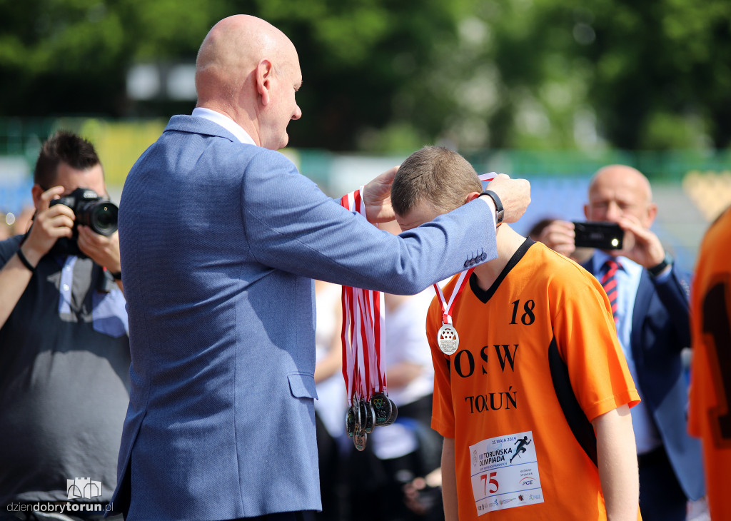Olimpiada niepełnosprawnych na stadionie