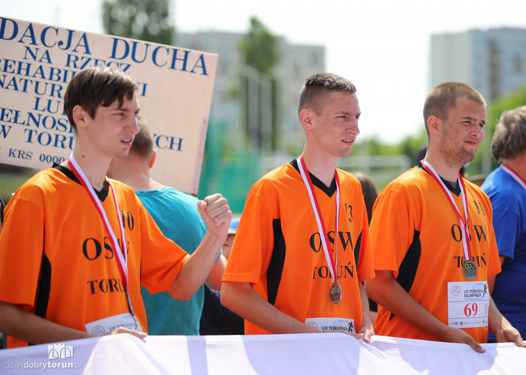 Olimpiada niepełnosprawnych na stadionie