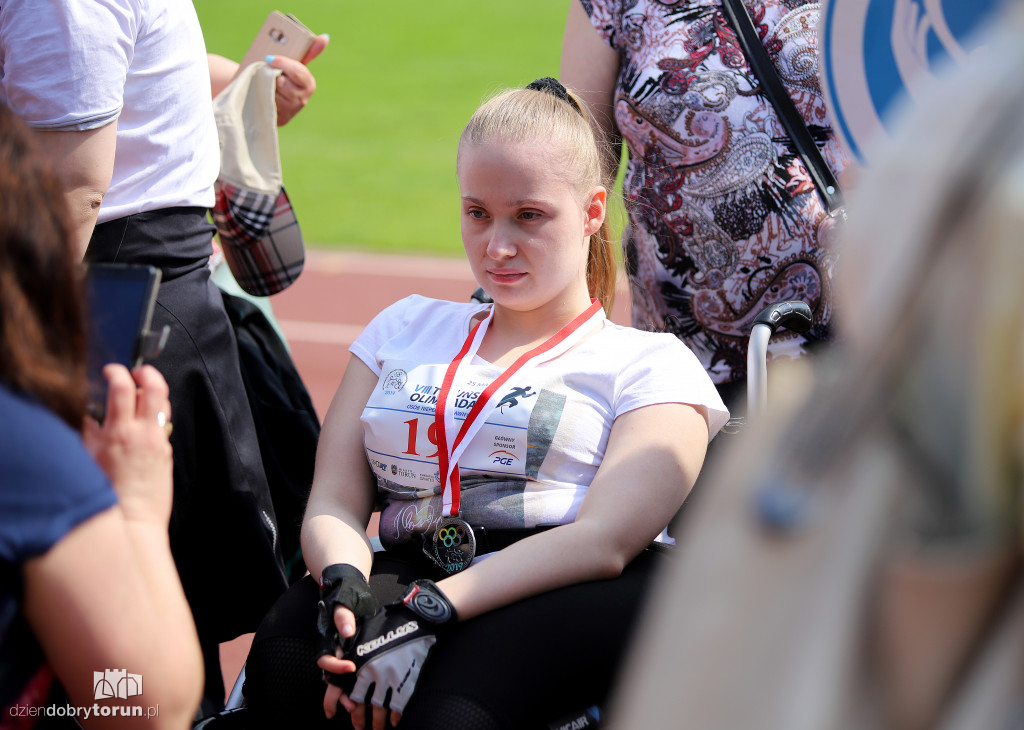 Olimpiada niepełnosprawnych na stadionie