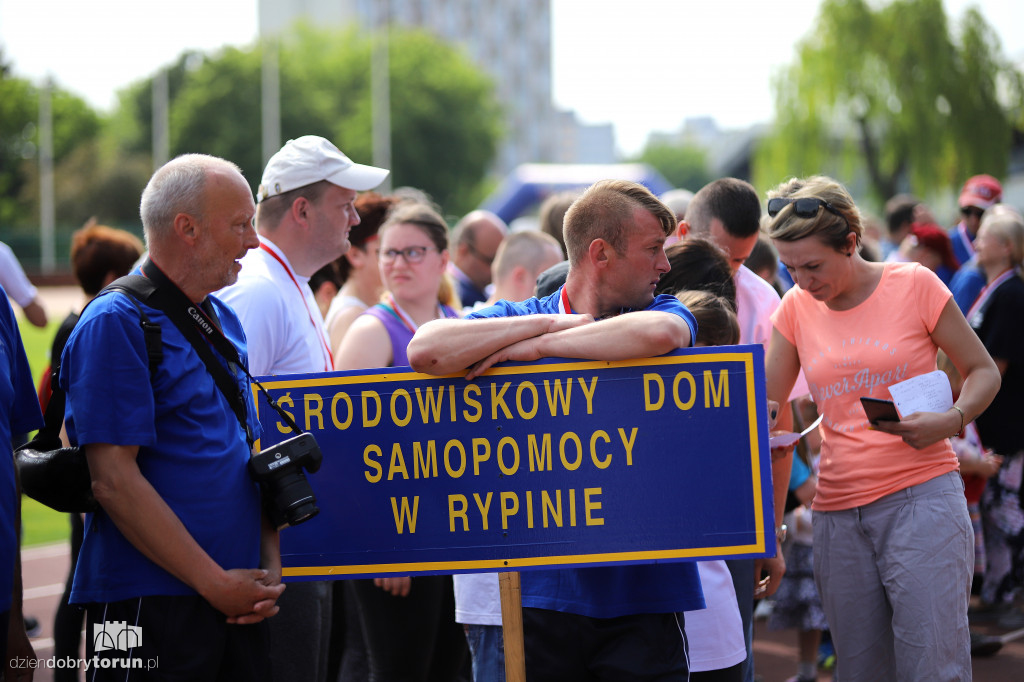 Olimpiada niepełnosprawnych na stadionie