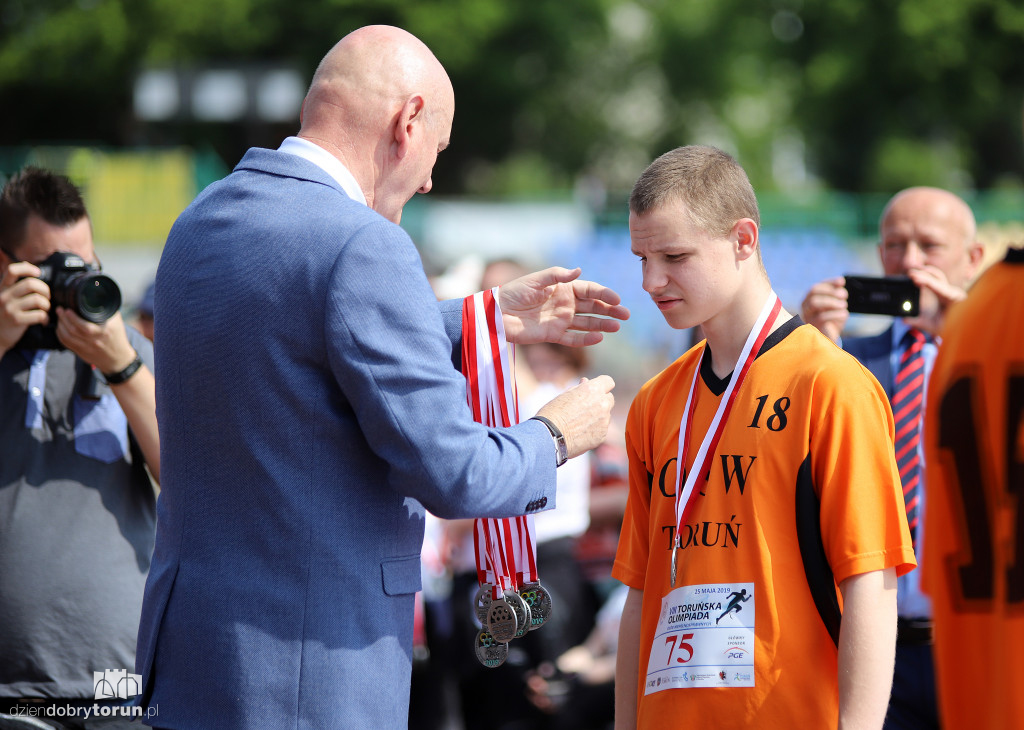 Olimpiada niepełnosprawnych na stadionie
