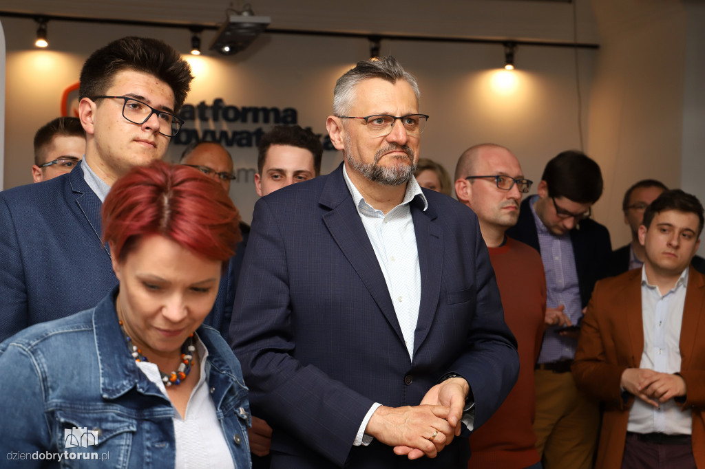Wieczór wyborczy Koalicji Obywatelskiej