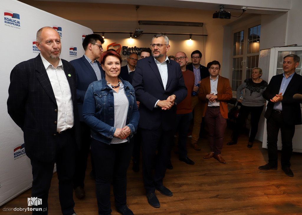 Wieczór wyborczy Koalicji Obywatelskiej