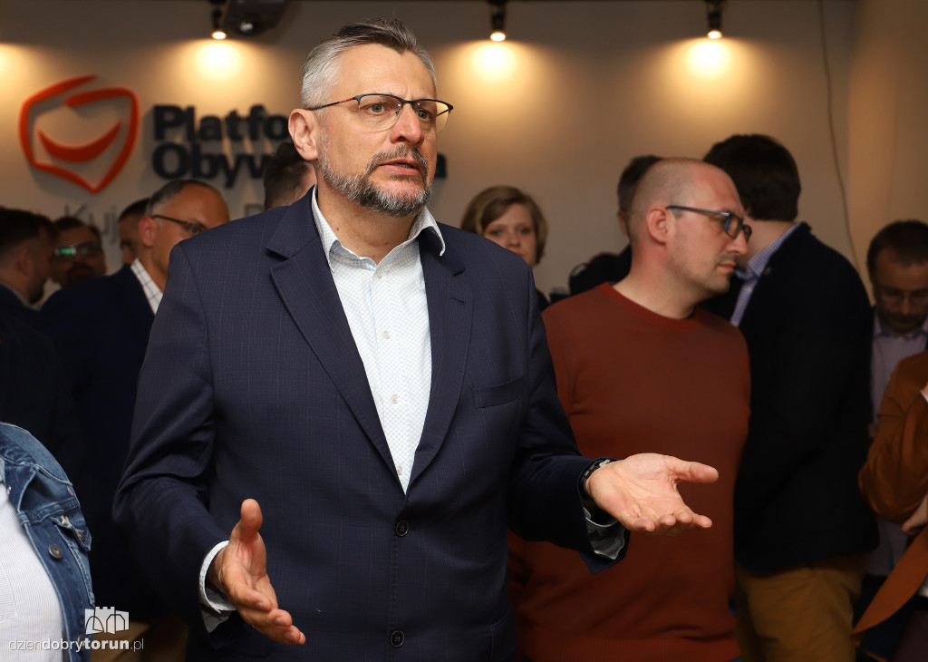 Wieczór wyborczy Koalicji Obywatelskiej