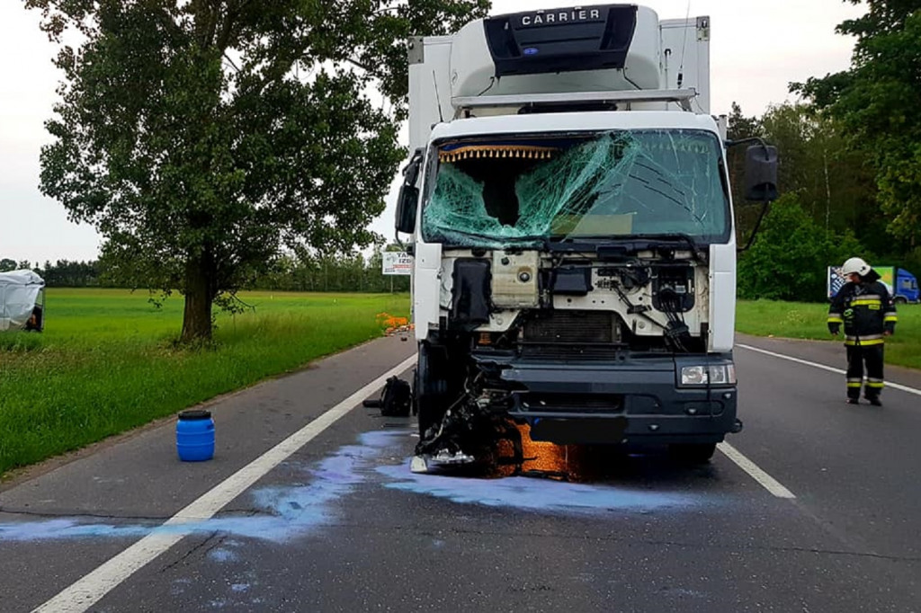 Groźny wypadek w Toporzysku