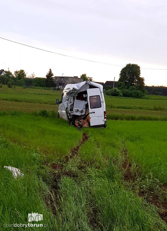Groźny wypadek w Toporzysku