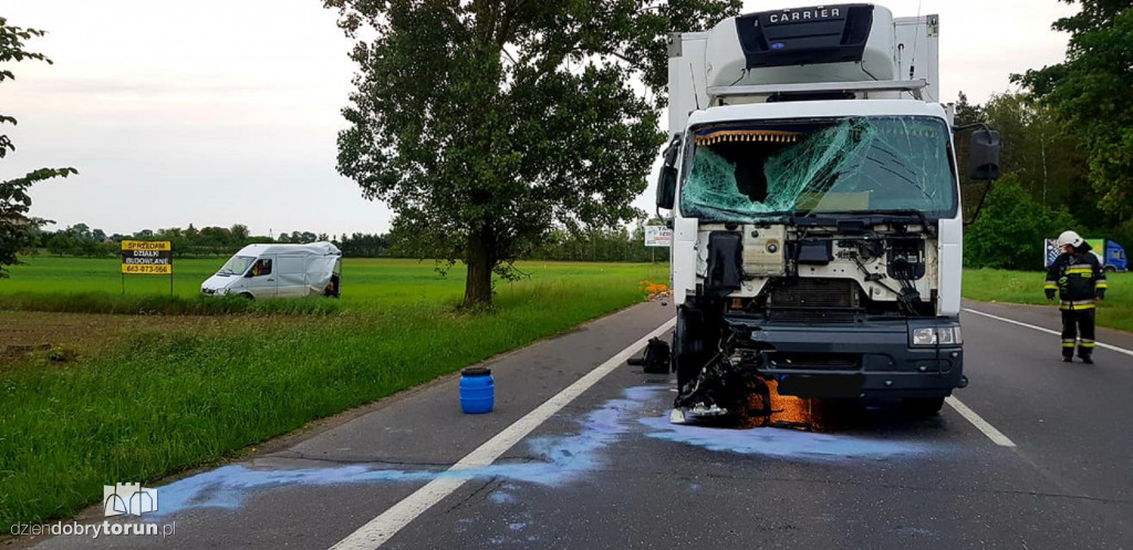 Groźny wypadek w Toporzysku
