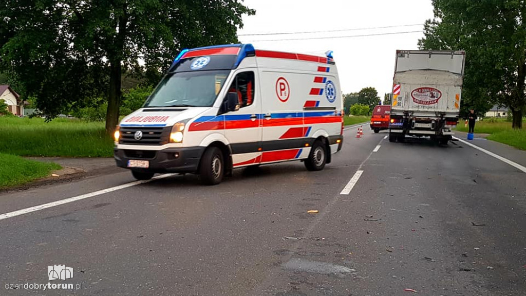 Groźny wypadek w Toporzysku