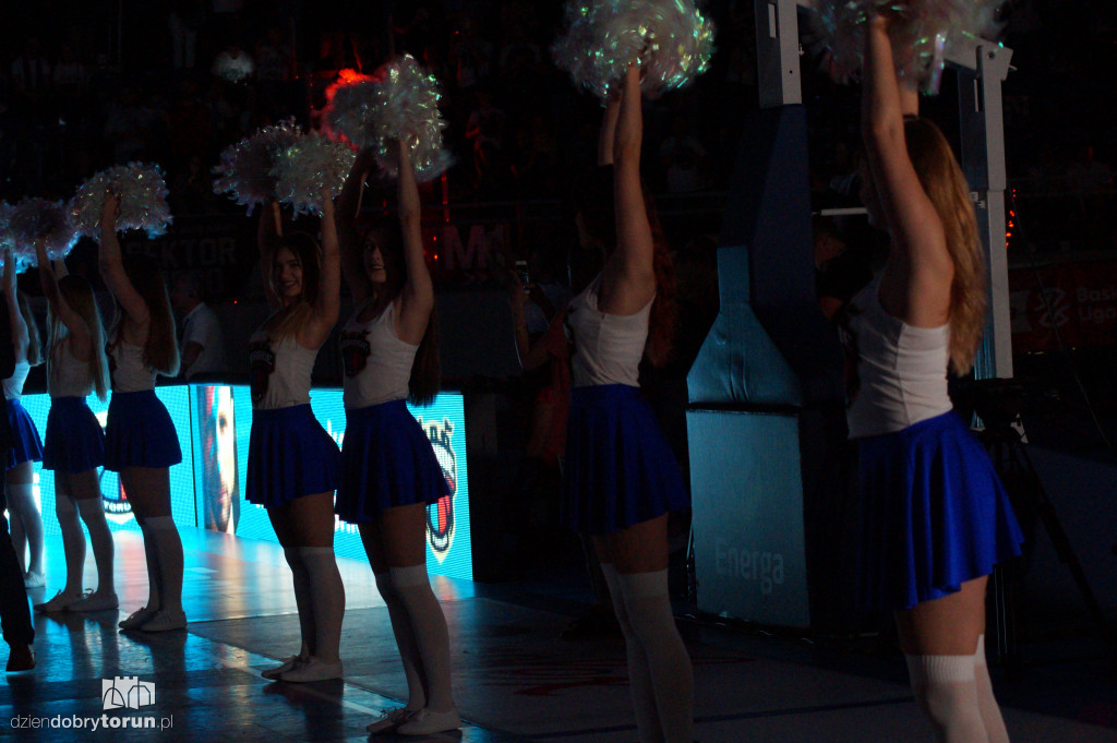 Cheerleaders Toruń na 2. meczu finału