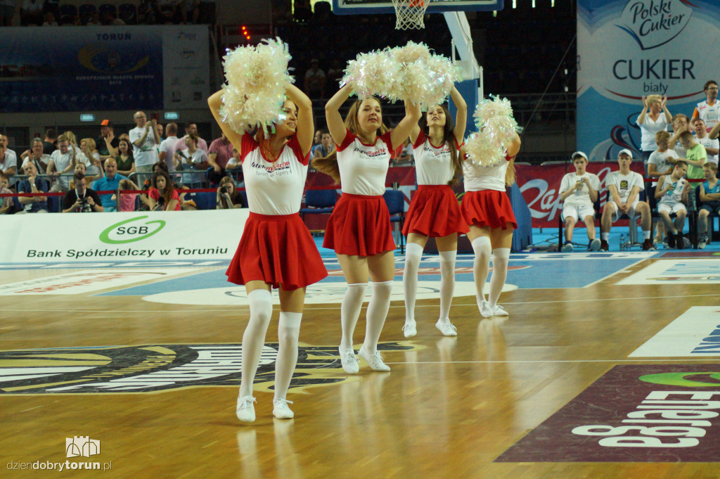 Cheerleaders Toruń na 2. meczu finału