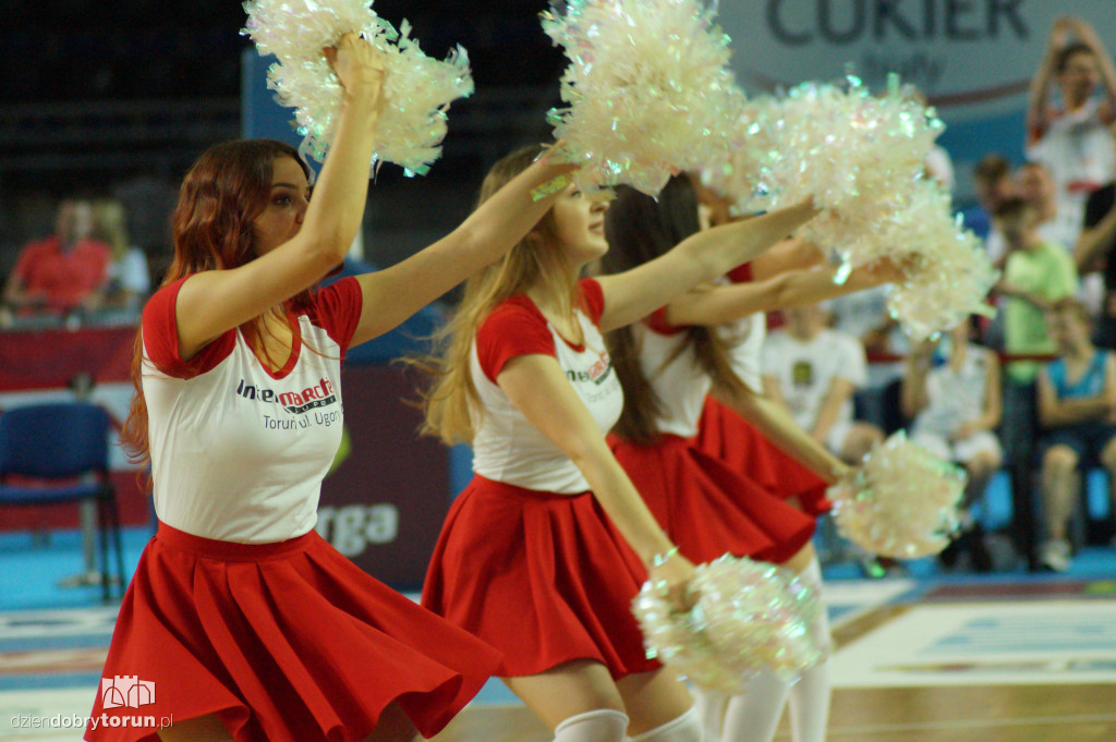 Cheerleaders Toruń na 2. meczu finału
