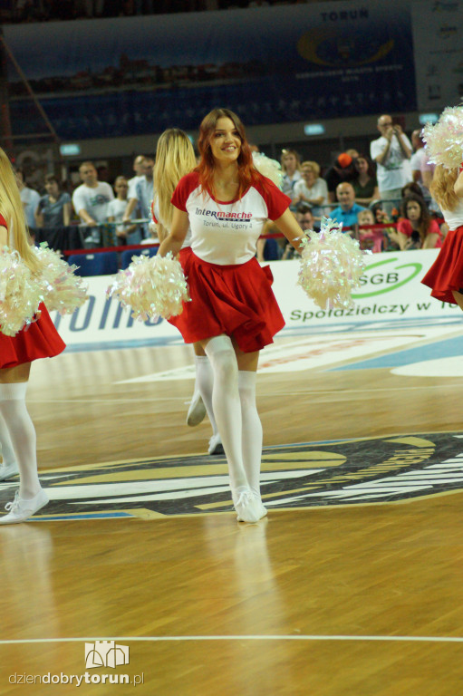 Cheerleaders Toruń na 2. meczu finału