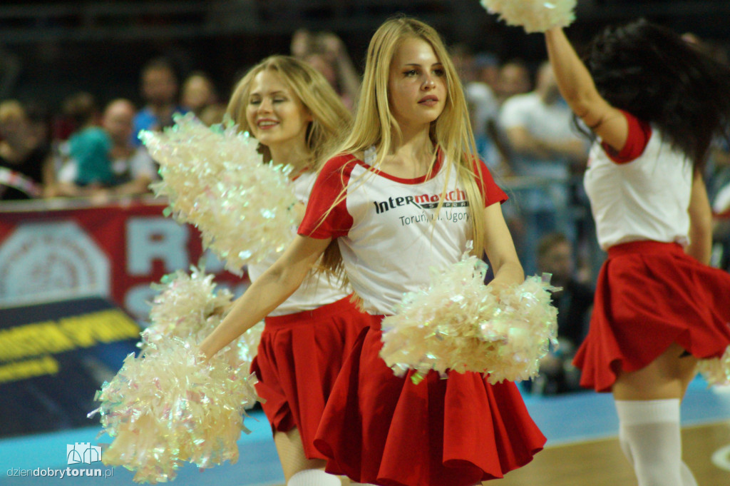 Cheerleaders Toruń na 2. meczu finału