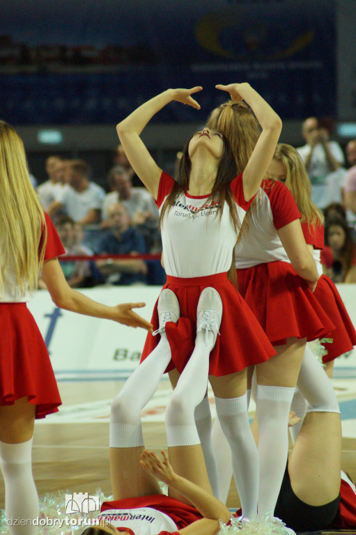 Cheerleaders Toruń na 2. meczu finału