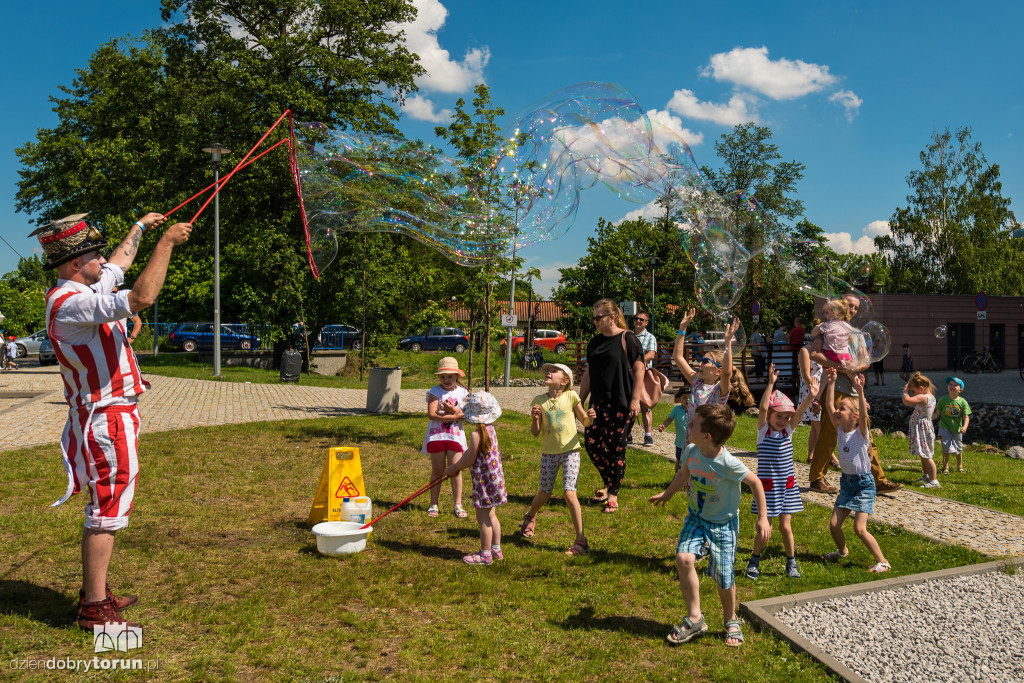 Piknik dla dzieci w Młynie Wiedzy