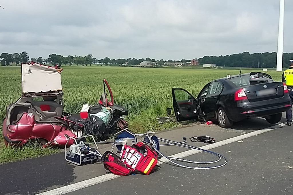 Tragiczny wypadek w Głuchowie