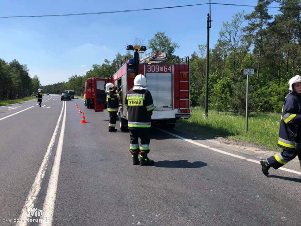 Groźny wypadek na DK10 w Solcu Kujawskim