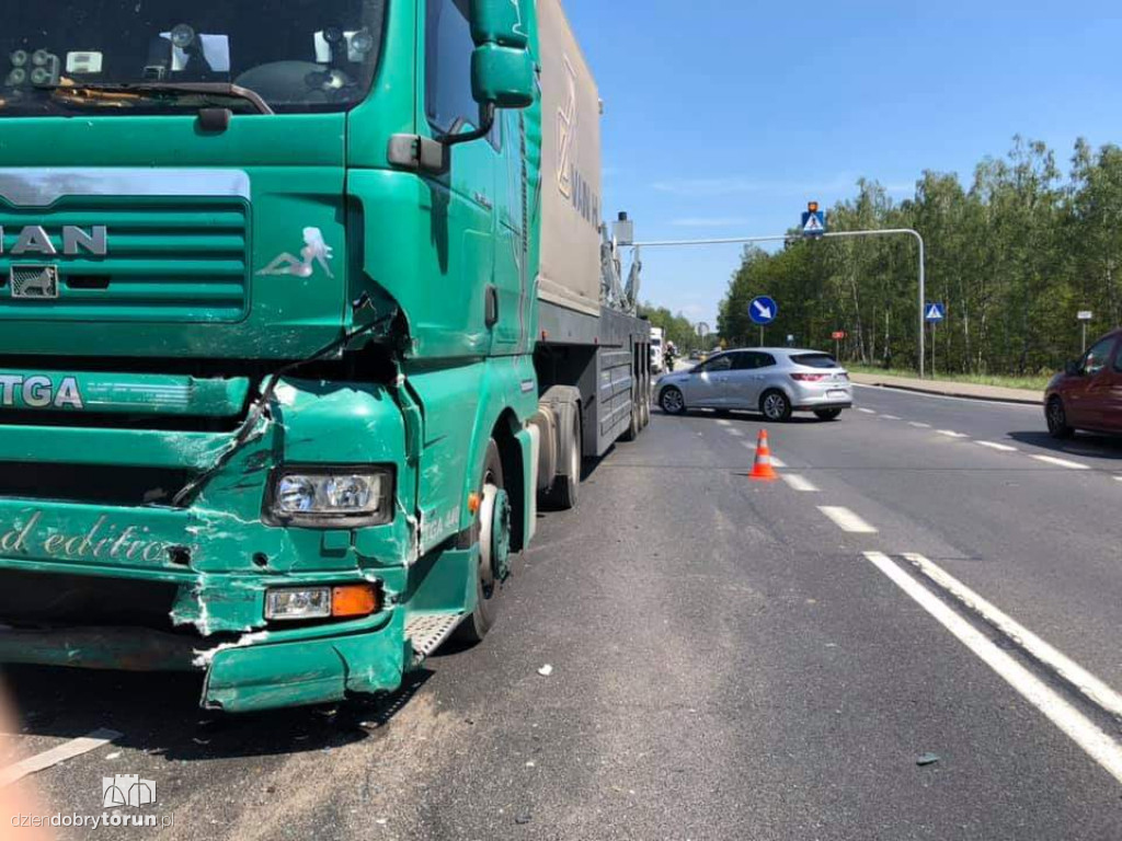 Groźny wypadek na DK10 w Solcu Kujawskim