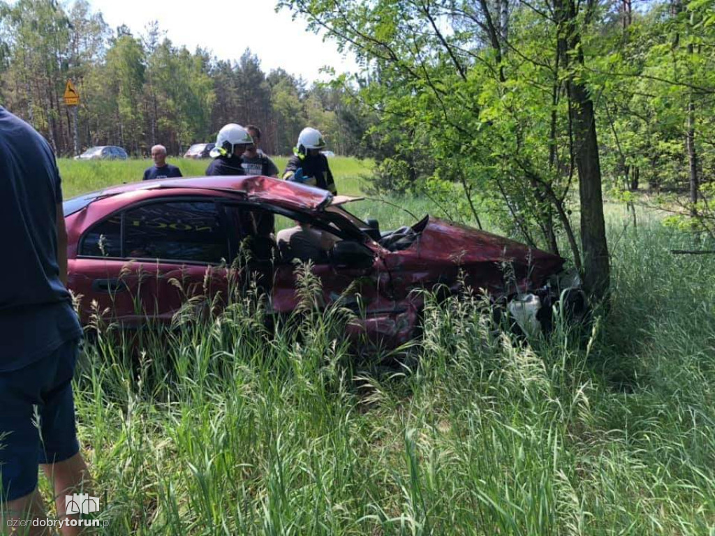 Groźny wypadek na DK10 w Solcu Kujawskim