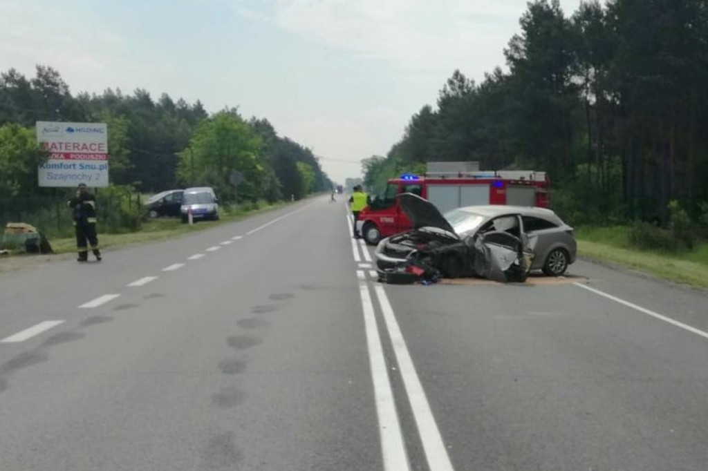 Fatalny wypadek w regionie na DK25
