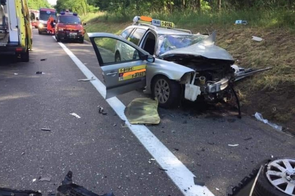 Tragiczny wypadek na DK80 w Strzyżawie