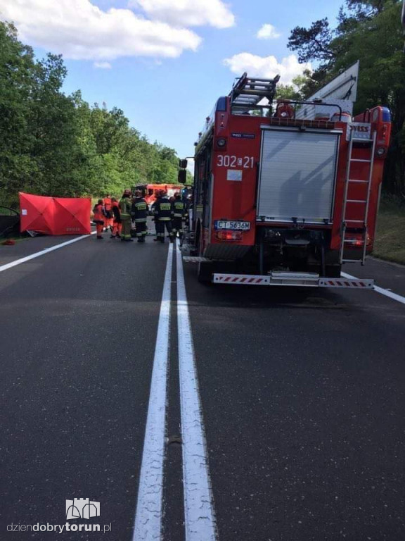 Tragiczny wypadek na DK80 w Strzyżawie