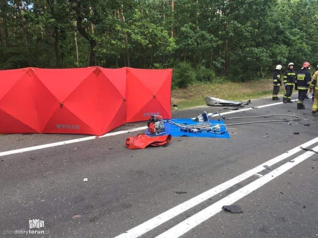 Tragiczny wypadek na DK80 w Strzyżawie