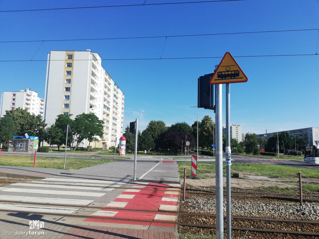 Sygnalizacja na rondzie HDK na Skarpie