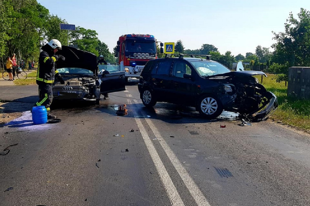 Fatalny wypadek w Złejwsi Małej