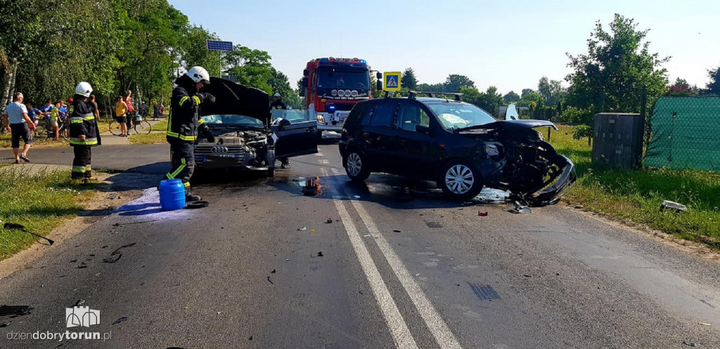 Fatalny wypadek w Złejwsi Małej