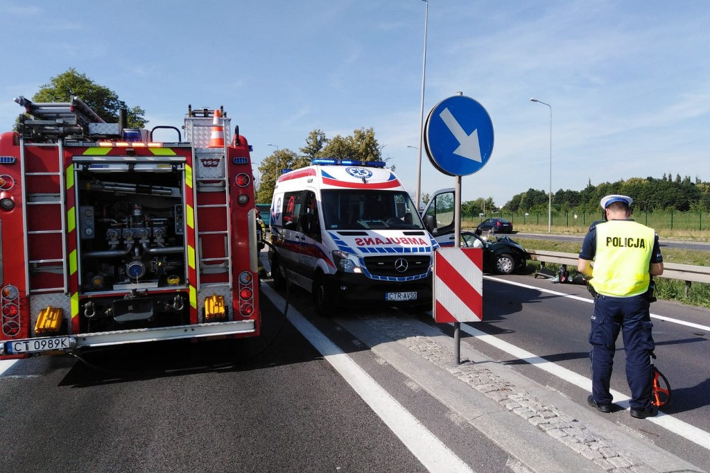 Groźny wypadek w Ostaszewie