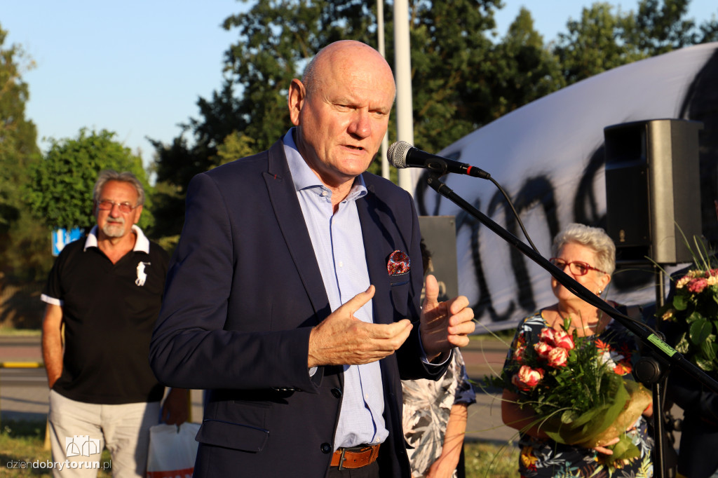 Odsłonięcie tablicy Jana Ząbika