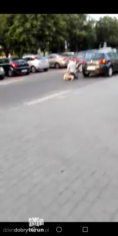 Zatrzymanie kierowcy na osiedlu Na Skarpie