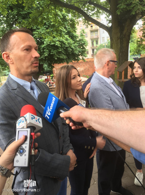 Konferencja prasowa posła Krzysztofa Czabańskiego