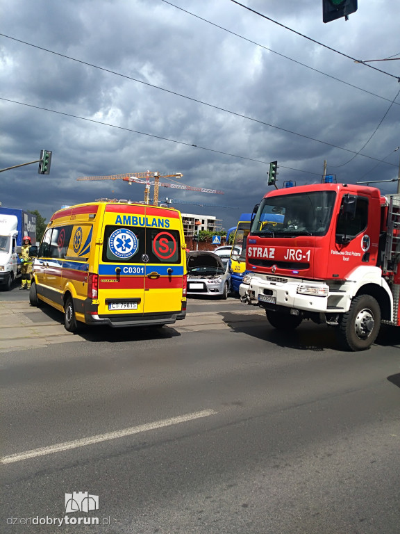 Wypadek z udziałem tramwaju